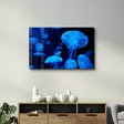 Glastavla Wallity Flerfärgad Glas 46x72 cm - Tavlor och ramar - 8684282939498 - 3