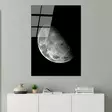 Glastavla Wallity Flerfärgad Glas 70x100 cm - Tavlor och ramar - 8683742114338 - 2