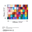 Glastavla Wallity Flerfärgad Glas 70x100 cm - Tavlor och ramar - 8683742114598 - 8