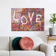 Glastavla Wallity Flerfärgad Glas 70x100 cm - Tavlor och ramar - 8684282137948 - 4