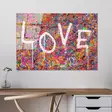 Glastavla Wallity Flerfärgad Glas 70x100 cm - Tavlor och ramar - 8684282137948 - 2