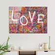 Glastavla Wallity Flerfärgad Glas 70x100 cm - Tavlor och ramar - 8684282137948 - 3