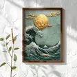 Inramad MDF-tavla Wallity Flerfärgad MDF 35x47x3,5 cm - Tavlor och ramar - 8684282616498 - 3