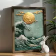 Inramad MDF-tavla Wallity Flerfärgad MDF 35x47x3,5 cm - Tavlor och ramar - 8684282616498 - 1