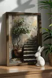 Inramad MDF-tavla Wallity Flerfärgad MDF 35x47 cm - Tavlor och ramar - 8684282616528 - 1