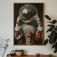 Inramad MDF-tavla Wallity Flerfärgad MDF 35x47 cm - Tavlor och ramar - 8684282847328 - 3