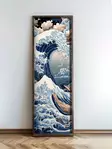 Inramad MDF-tavla Wallity Flerfärgad MDF 40x120 cm - Tavlor och ramar - 8684283651368 - 3