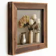 Inramad MDF-tavla Wallity Flerfärgad MDF 16x16x2 cm 3 Delar - Tavlor och ramar - 8684283650118 - 4