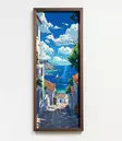Inramad MDF-tavla Wallity Flerfärgad MDF 40x120 cm - Tavlor och ramar - 8684283397778 - 1