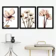 Inramad Tavla Wallity Flerfärgad MDF 35x45 cm 3 Delar - Tavlor och ramar - 8682870148628 - 2