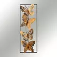 Väggdekor Metall Wallity Butterfly Flerfärgad Metall 90x32 cm - Dekorationer, prydnadsföremål - 8682870854918 - 5