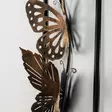 Väggdekor Metall Wallity Butterfly Flerfärgad Metall 90x32 cm - Dekorationer, prydnadsföremål - 8682870854918 - 6