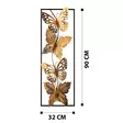 Väggdekor Metall Wallity Butterfly Flerfärgad Metall 90x32 cm - Dekorationer, prydnadsföremål - 8682870854918 - 7