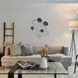 Väggdekor Metall Wallity Vuzuh Flerfärgad Metall 76x5x70 cm - Dekorationer, prydnadsföremål - 8683742001478 - 3