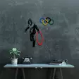 Väggdekor Metall Wallity Banksy Flerfärgad Metall 62x61 cm - Dekorationer, prydnadsföremål - 8683743016778 - 5