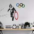 Väggdekor Metall Wallity Banksy Flerfärgad Metall 62x61 cm - Dekorationer, prydnadsföremål - 8683743016778 - 2