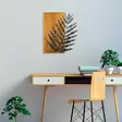 Väggdekor Trä Wallity Leaf 3-1 Flerfärgad Trä 58x50x3 cm - Dekorationer, prydnadsföremål - 8683742935308 - 3