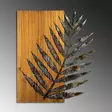 Väggdekor Trä Wallity Leaf 3-1 Flerfärgad Trä 58x50x3 cm - Dekorationer, prydnadsföremål - 8683742935308 - 5