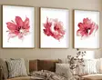 Inramad MDF-tavla Wallity Flerfärgad MDF 50x70 cm 3 Delar - Tavlor och ramar - 8684282341048 - 1
