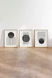 Inramad MDF-tavla Wallity Flerfärgad MDF 50x70 cm 3 Delar - Tavlor och ramar - 8684282340928 - 6