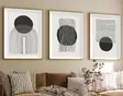 Inramad MDF-tavla Wallity Flerfärgad MDF 50x70 cm 3 Delar - Tavlor och ramar - 8684282340928 - 2