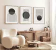 Inramad MDF-tavla Wallity Flerfärgad MDF 50x70 cm 3 Delar - Tavlor och ramar - 8684282340928 - 5