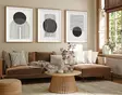 Inramad MDF-tavla Wallity Flerfärgad MDF 50x70 cm 3 Delar - Tavlor och ramar - 8684282340928 - 3