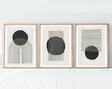 Inramad MDF-tavla Wallity Flerfärgad MDF 50x70 cm 3 Delar - Tavlor och ramar - 8684282340928 - 7