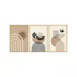 Inramad MDF-tavla Wallity Flerfärgad MDF 50x70 cm 3 Delar - Tavlor och ramar - 8684282976868 - 1