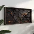 Inramad MDF-tavla Wallity Flerfärgad MDF 60x120 cm - Tavlor och ramar - 8684282631538 - 2