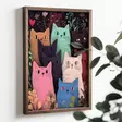 Inramad MDF-tavla Wallity Flerfärgad MDF 50x70 cm - Tavlor och ramar - 8684283652518 - 3