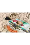 Strandhandduk Mijölnir Flerfärgad Mikrofilament 70x130 cm - Handdukar - 8684282665618 - 1