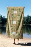 Strandhandduk Mijölnir Flerfärgad 70% Polyester 30% Polyamid Mikrofilament 90x150 cm - Handdukar - 8684282666158 - 4
