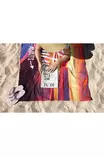 Strandhandduk Mijölnir Flerfärgad 70% Polyester 30% Polyamid Mikrofilament 90x150 cm - Handdukar - 8684282666028 - 6