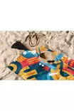 Strandhandduk Mijölnir Flerfärgad Mikrofilament 90x150 cm - Handdukar - 8684282666288 - 1