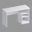 Skrivbord Hanah Home Bahar Vit Spånskiva 120x74x50 cm - Skrivbord - 8681181622698 - 5