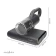 Rengöringsmedel för madrasser | Dubbel rullande borste | 500 W | 0.350 l | F5 | Avlägsnande av kvalster | UV-sterilisering - Nedis produkter - 5412810472468 - 55