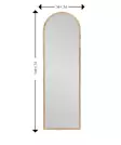 Spegel Hanah Home Emma Natur Mdf 50x160x2,2 cm - Speglar - 8683743823178 - 6