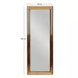 Spegel Hanah Home Smooth Bronze Mdf Brons 40x105x3 cm - Speglar - 8683743822928 - 6