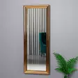 Spegel Hanah Home Smooth Bronze Mdf Brons 40x105x3 cm - Speglar - 8683743822928 - 3