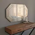 Spegel Hanah Home A313Y Brons Mdf 100x60 cm - Speglar - 8681875708998 - 1