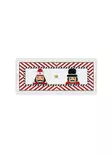 Serveringsfat Hermia Röd Vit Svart Keramik 35x16 cm - Serveringsfat - 8683743769018 - 1