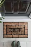Dörrmatta Conceptum Hypnose Volga Flerfärgad PVC 40x60 cm - Dörrmattor och skrapmattor - 8681875388008 - 2
