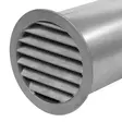 Friskluftsventilset 100 mm, metall, justerbar - Ventilationsventiler och galler - 4750492018538 - 8