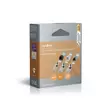 RJ45-kontakt | RJ45 Pass Through | Solid/strängad FTP CAT7 | Rak | Guldplaterad | 10 st. | Polycarbonate | Grå / Svart / Vit | Låda - Dator och nätverk - 5412810336388 - 69