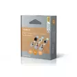 RJ45-kontakt | RJ45 Pass Through | Solid/strängad FTP CAT7 | Rak | Guldplaterad | 10 st. | Polycarbonate | Grå / Svart / Vit | Låda - Dator och nätverk - 5412810336388 - 67