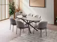 Matbord Hanah Home Aura Ljus Mocca MDF 180x79x90 cm - Matbord - 8684283011568 - 2