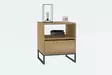 Sängbord Hanah Home Lindau Safir Spånskiva 51x61x51 cm - Nattduksbord - 8683743246748 - 3