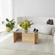 Soffbord Hanah Home Giona Safir Spånskiva 105x40x65 cm - Soffbord - 8684282402558 - 2