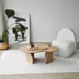 Soffbord Hanah Home Melted Safir Ek Spånskiva 105x35x65 cm - Soffbord - 8684283515158 - 4